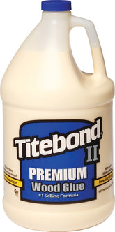 Titebond II 5006 Wood Glue, Yellow, 1 gal Jug